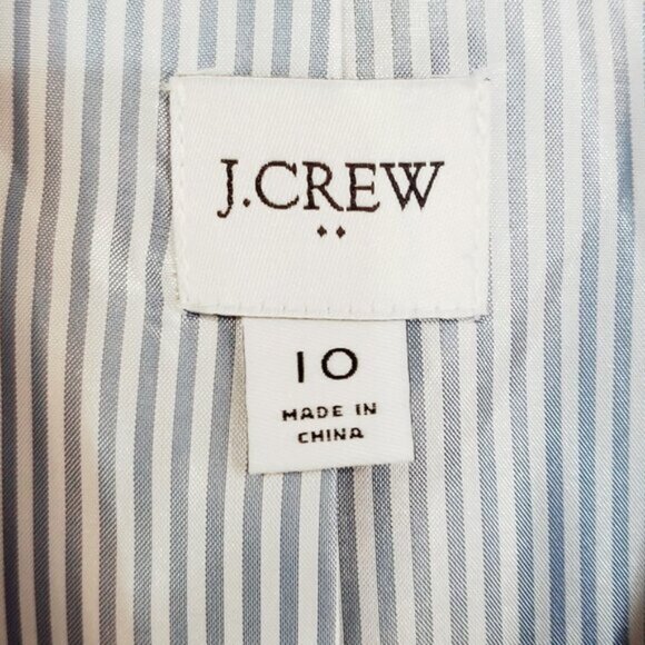 Women’s J. Crew Factory Original Schoolboy Blazer Camel Tan – Sz 10 - Picture 3 of 9